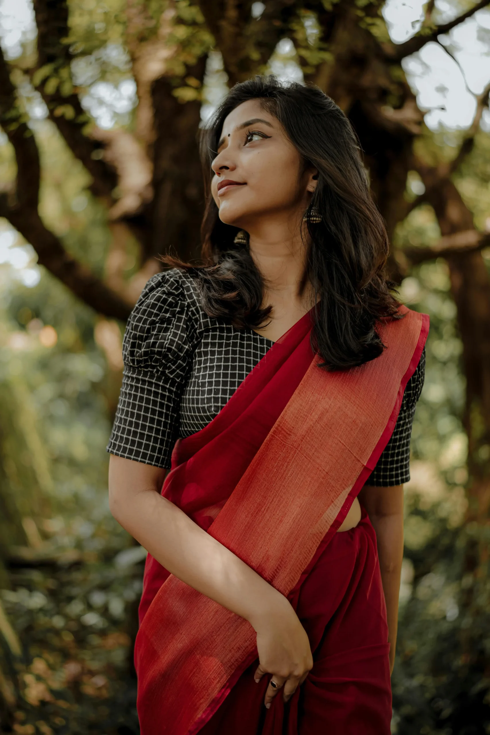 Styling Handloom Saree