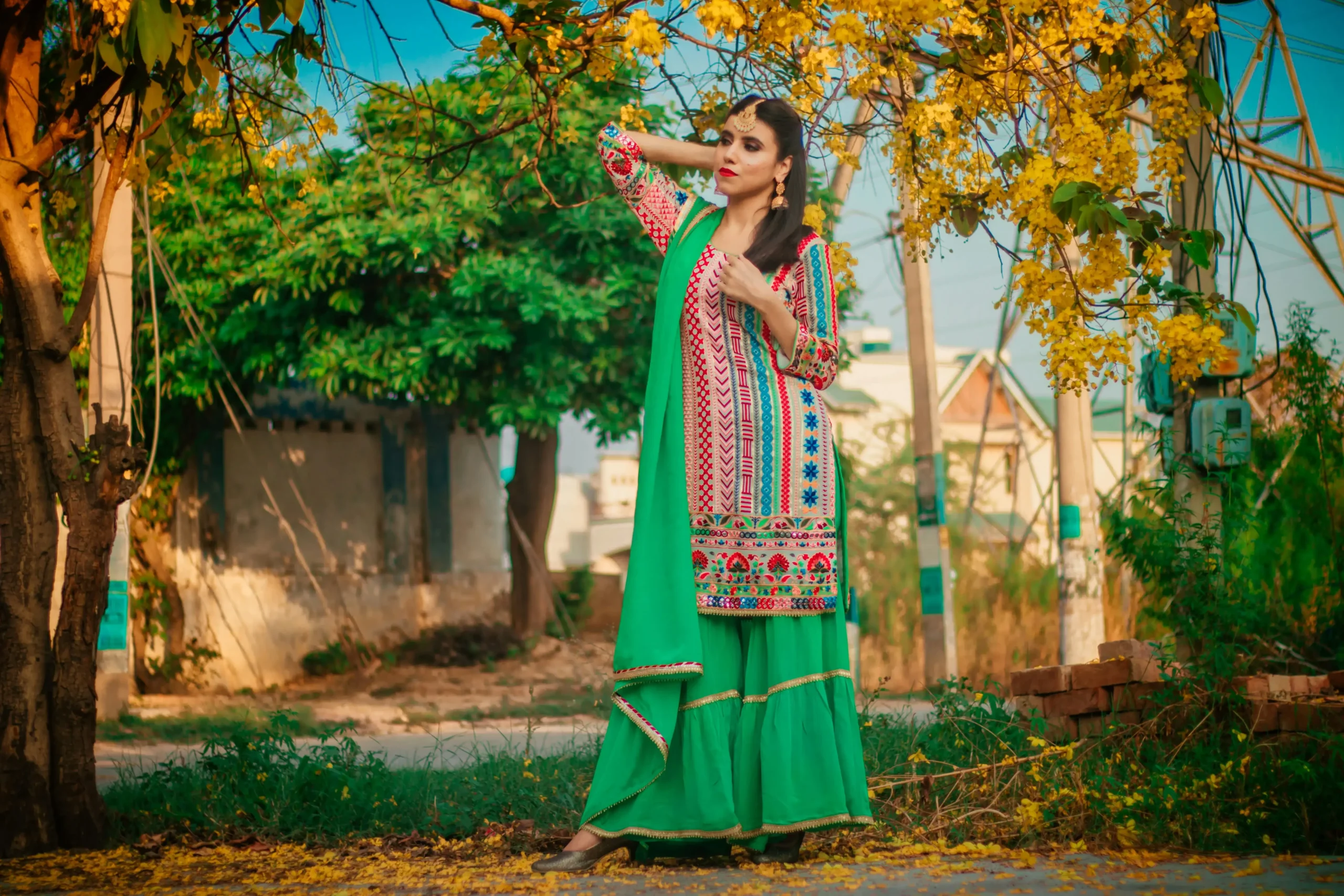Chanderi Silk Dress Material