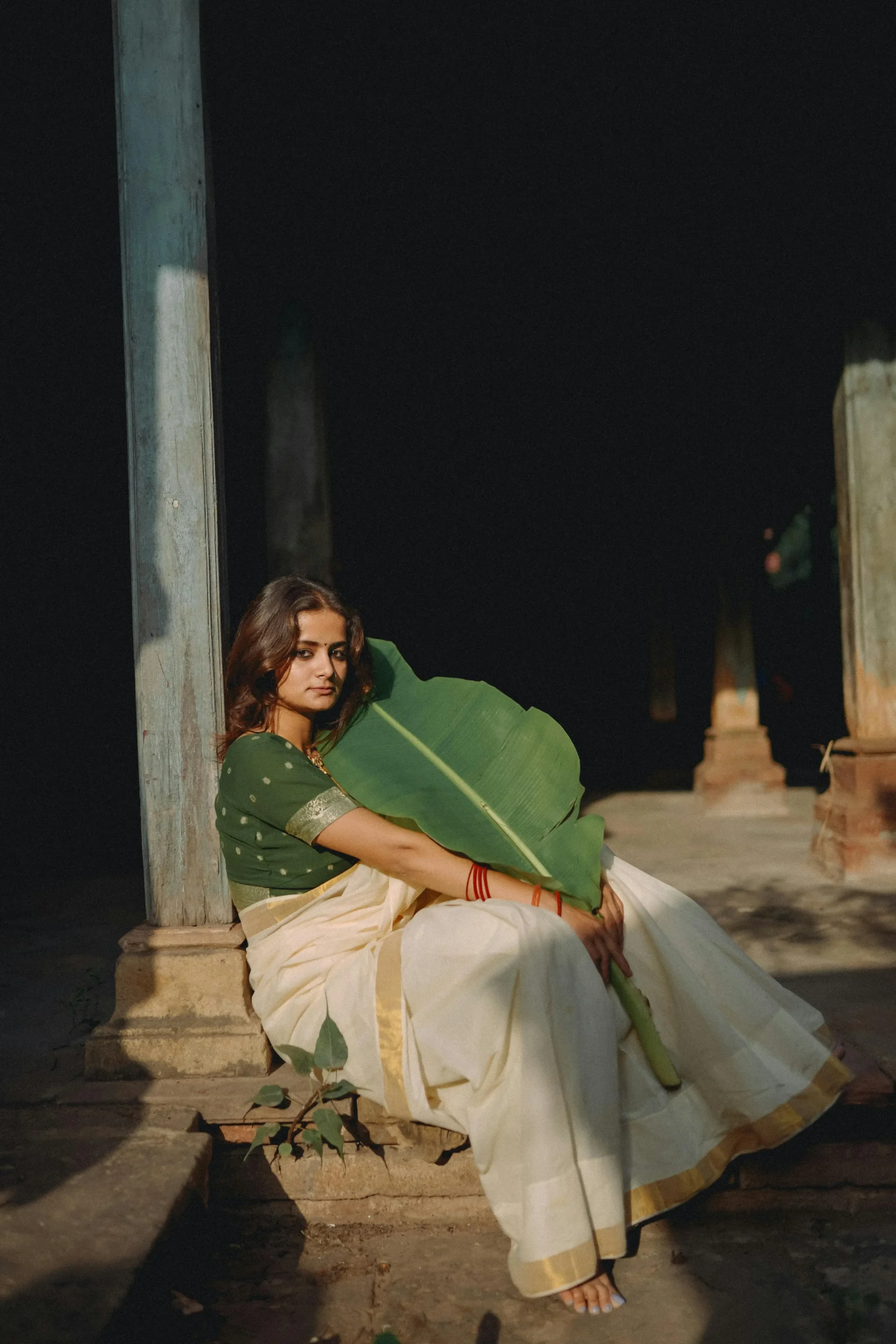 Kerala saree for Vishu
