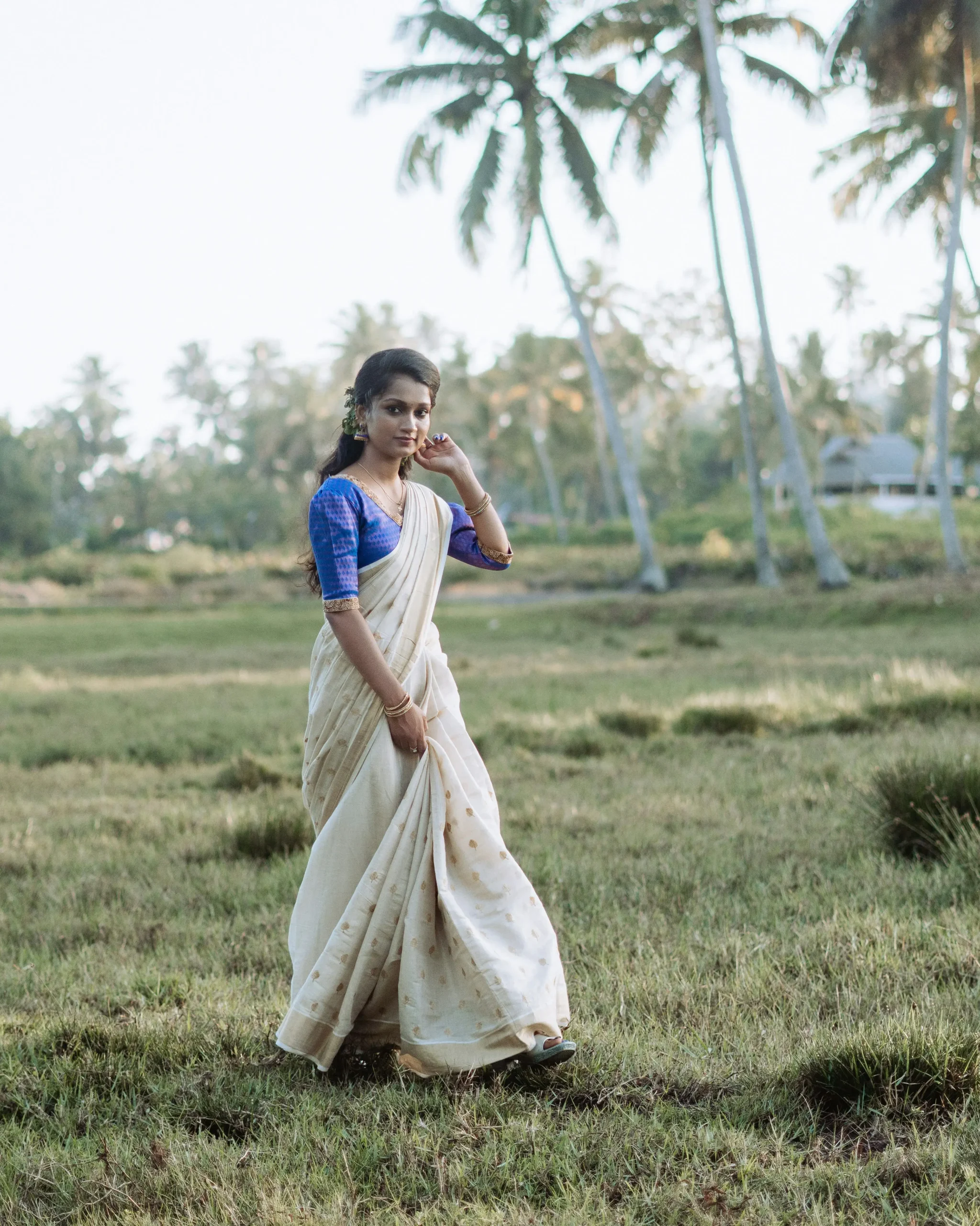 Vishu Handloom saree