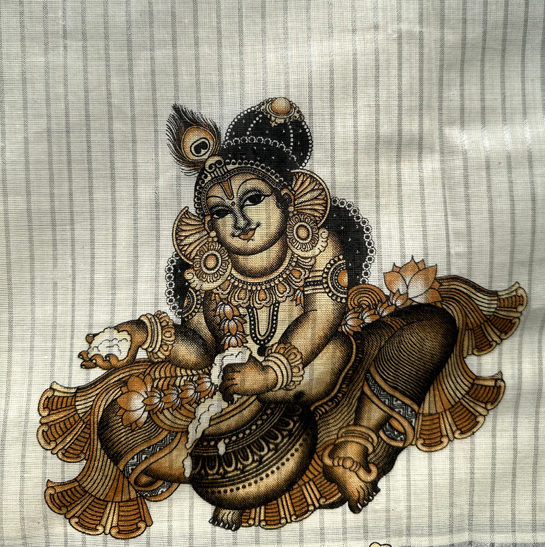 Handloom pure cotton saree