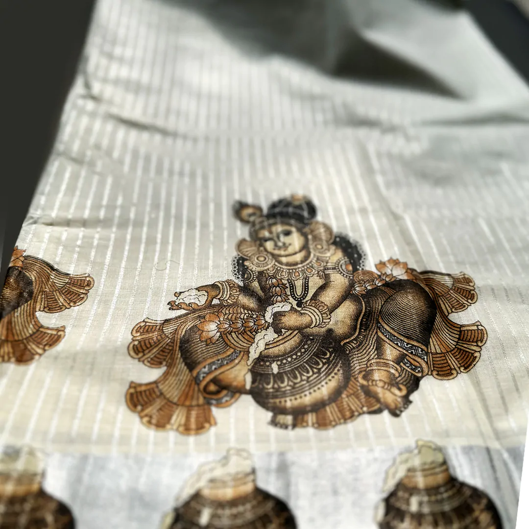 Handloom pure cotton saree