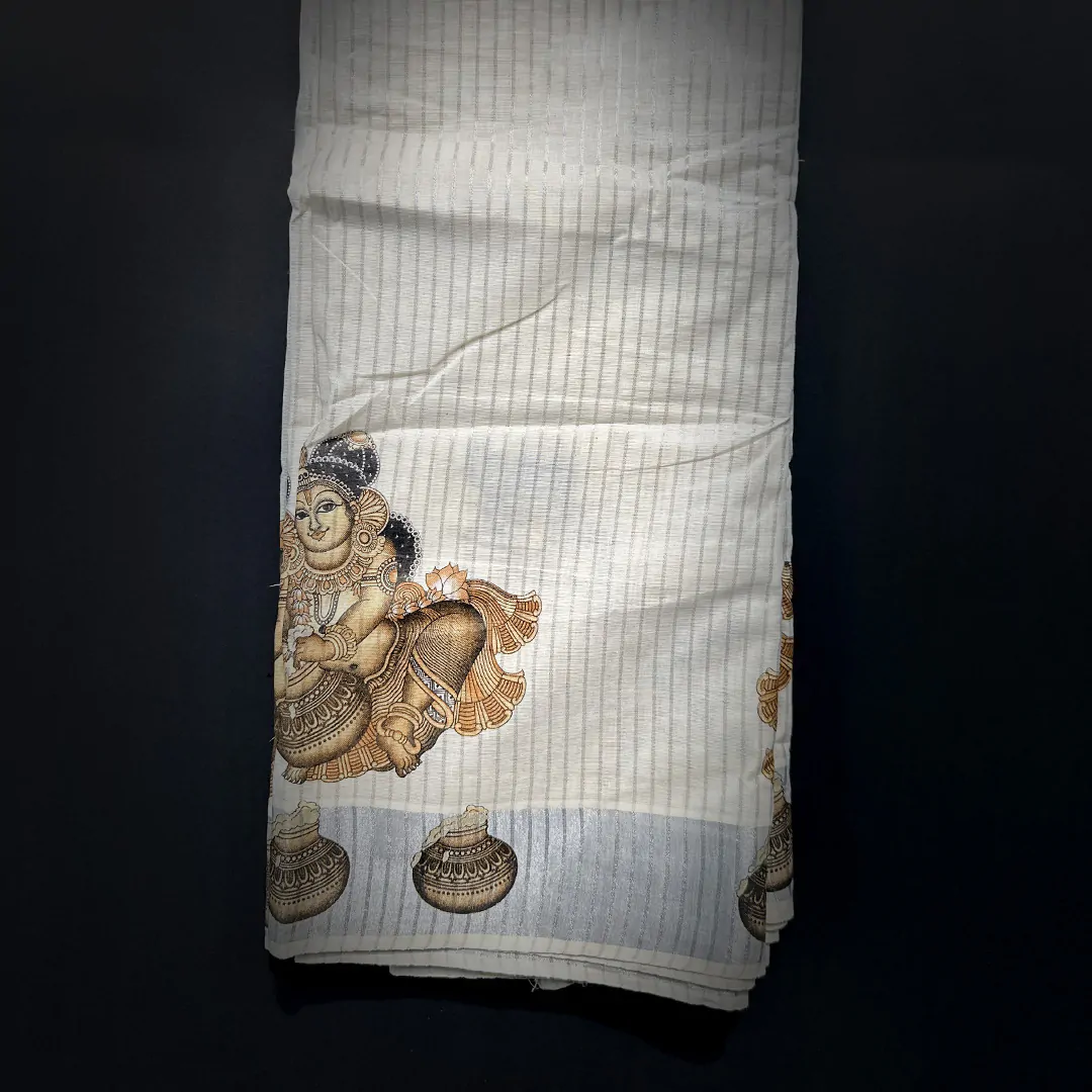 Handloom pure cotton saree