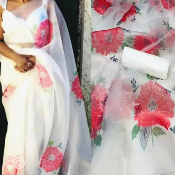 ORGANZA SAREE