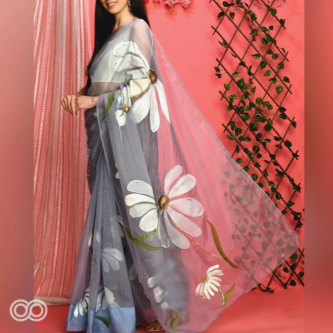 ORGANZA SAREE