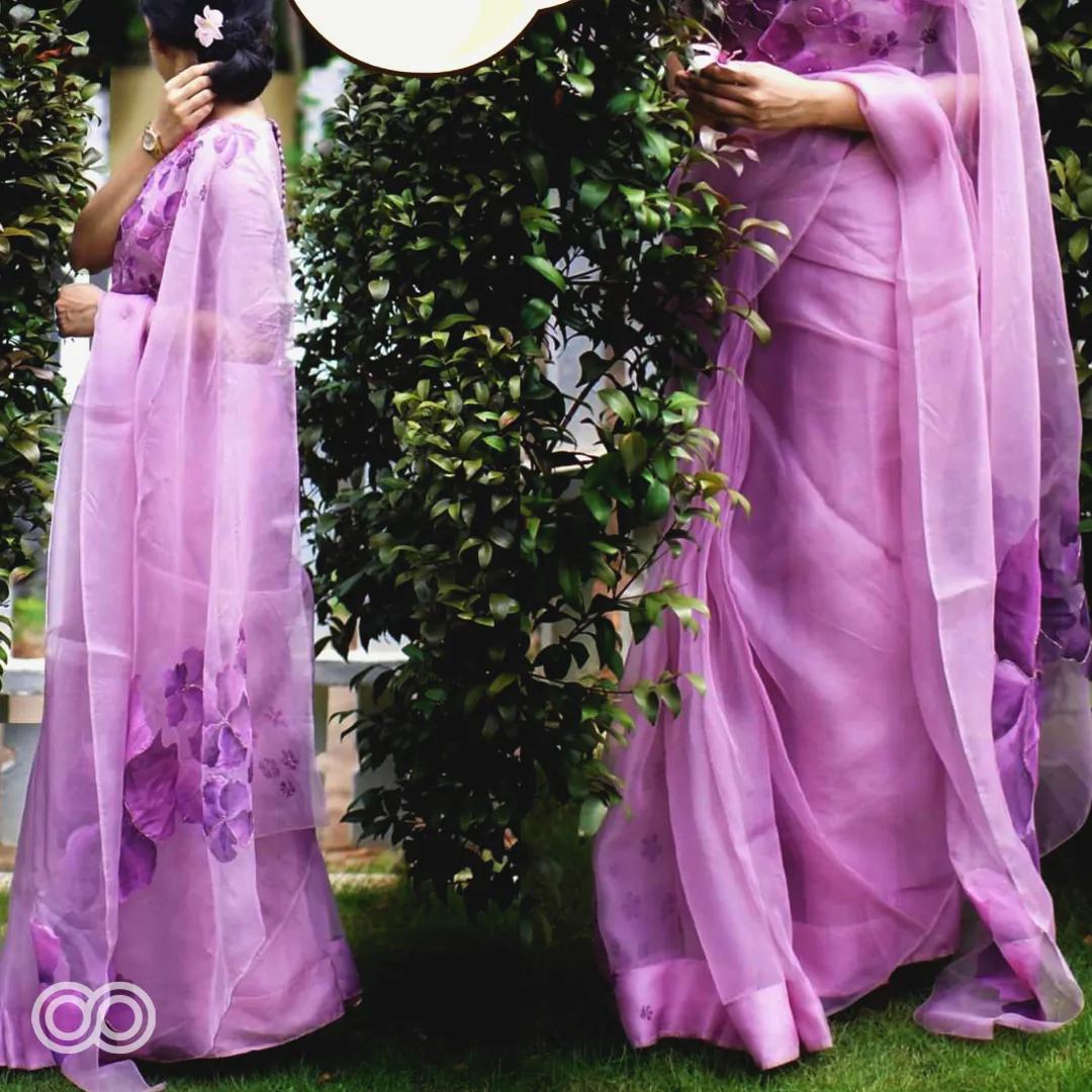ORGANZA SAREE