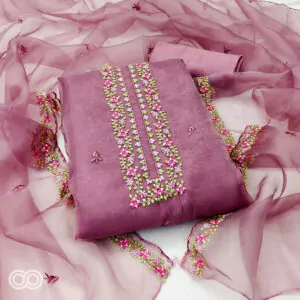 Organza Silk material suit