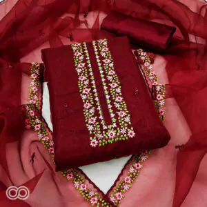 Organza Silk material suit