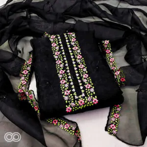 Organza Silk material suit