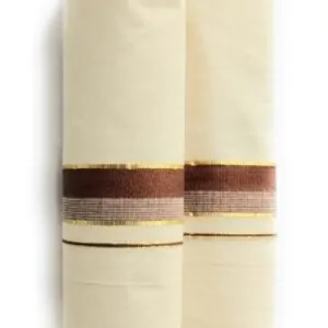 Woodloom Men Dhoti - Image 3