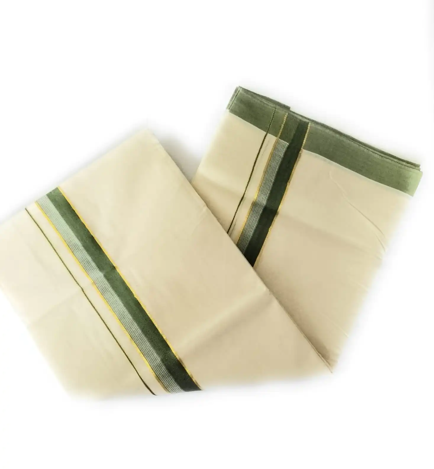 Woodloom Men Dhoti - Image 2