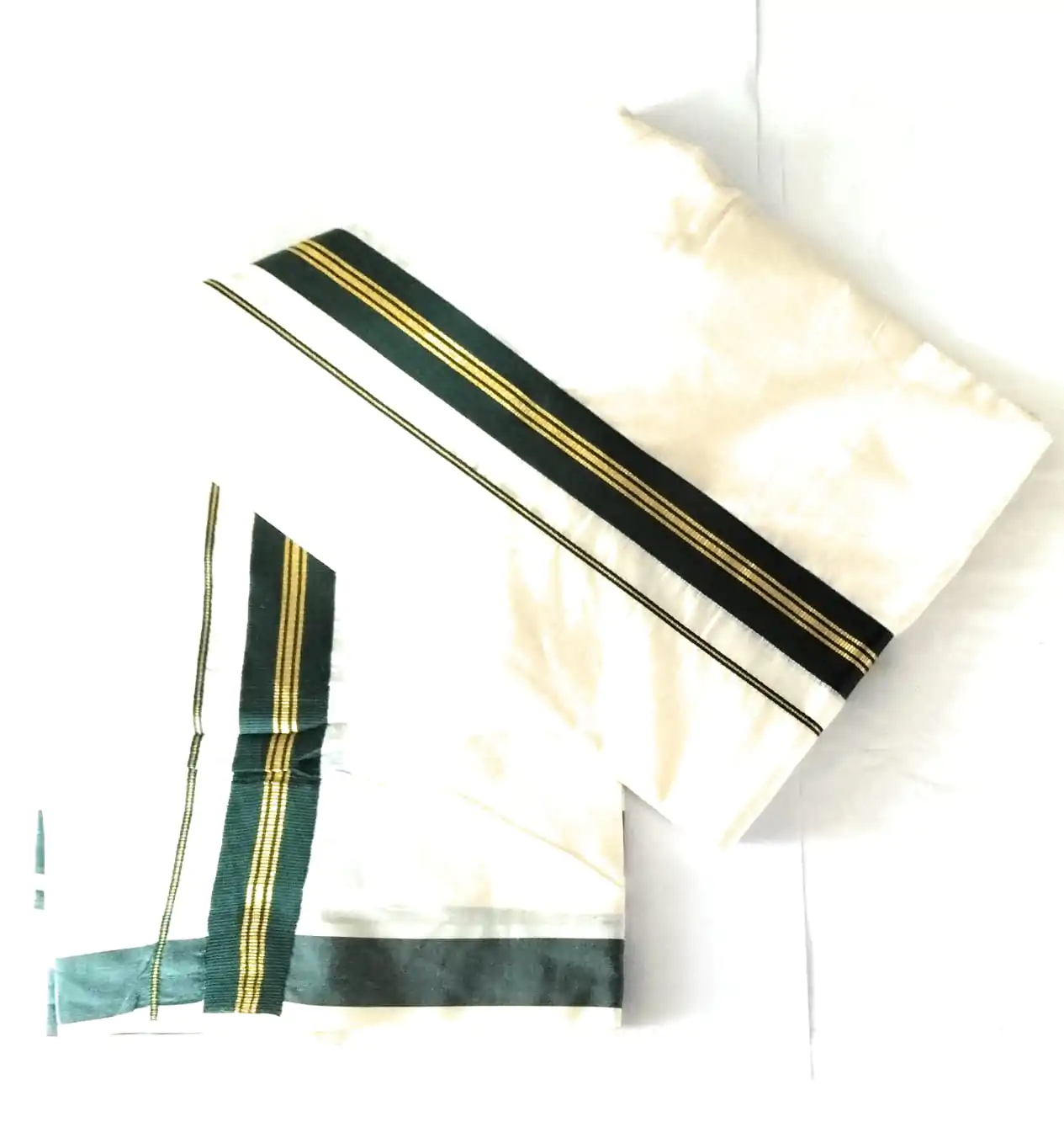 Woodloom Men Dhoti - Image 3