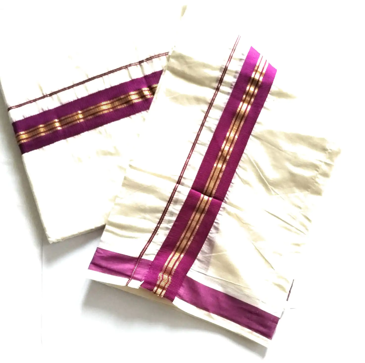 Woodloom Men Dhoti - Image 3