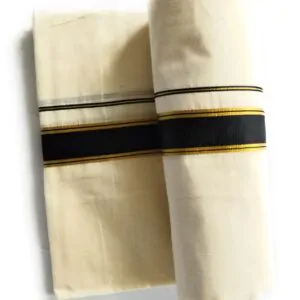 Woodloom Men Dhoti - Image 2