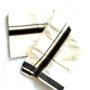 Woodloom Men Dhoti - Image 3
