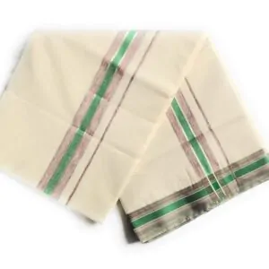 Woodloom Men Dhoti - Image 3