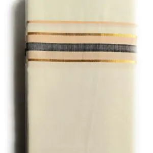 Woodloom Men Dhoti - Image 2