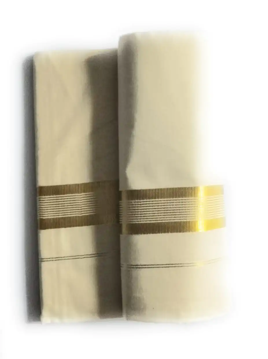 Woodloom Men Dhoti - Image 2