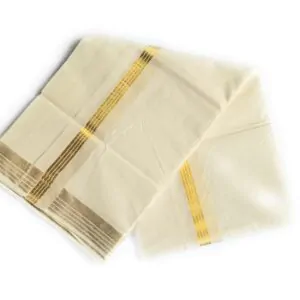 Woodloom Men Dhoti - Image 2