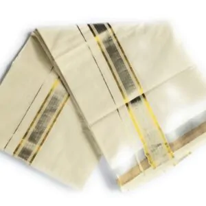 Woodloom Men Dhoti - Image 3
