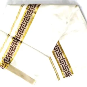 Woodloom Men Dhoti - Image 3