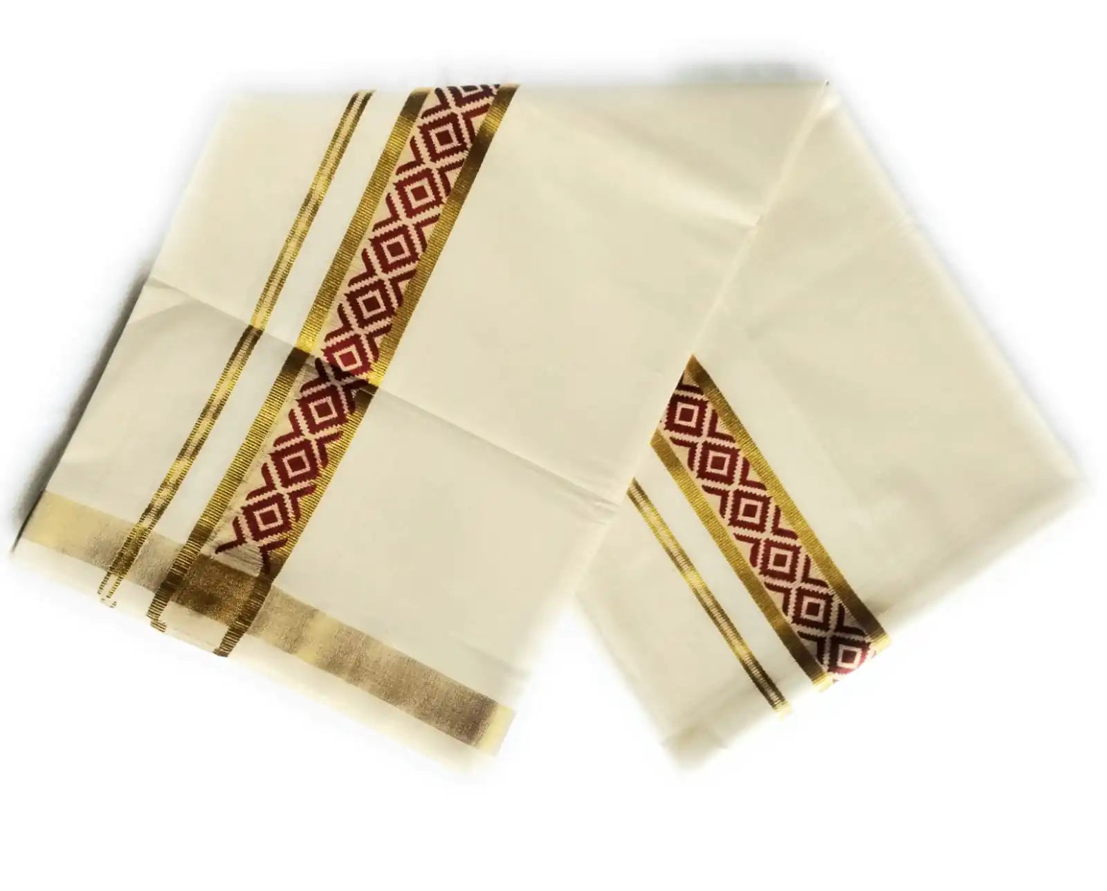 Woodloom Men Dhoti - Image 2
