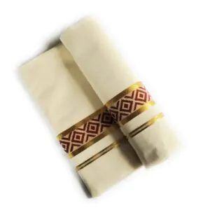 Woodloom Men Dhoti - Image 3