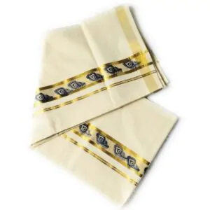 Woodloom Men Dhoti - Image 2