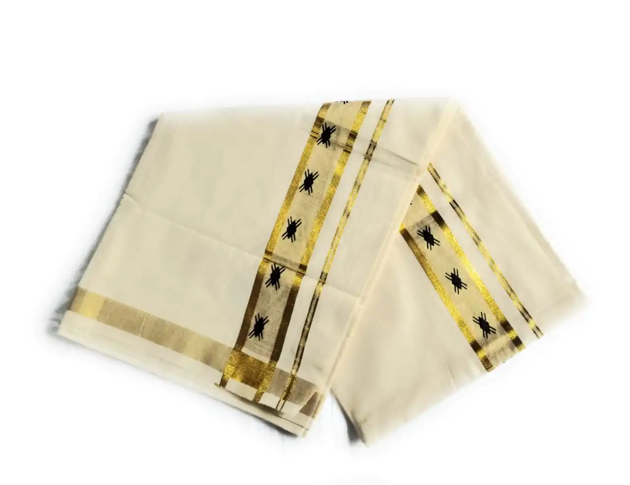 Woodloom Men Dhoti - Image 2
