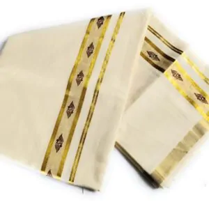 Woodloom Men Dhoti - Image 3