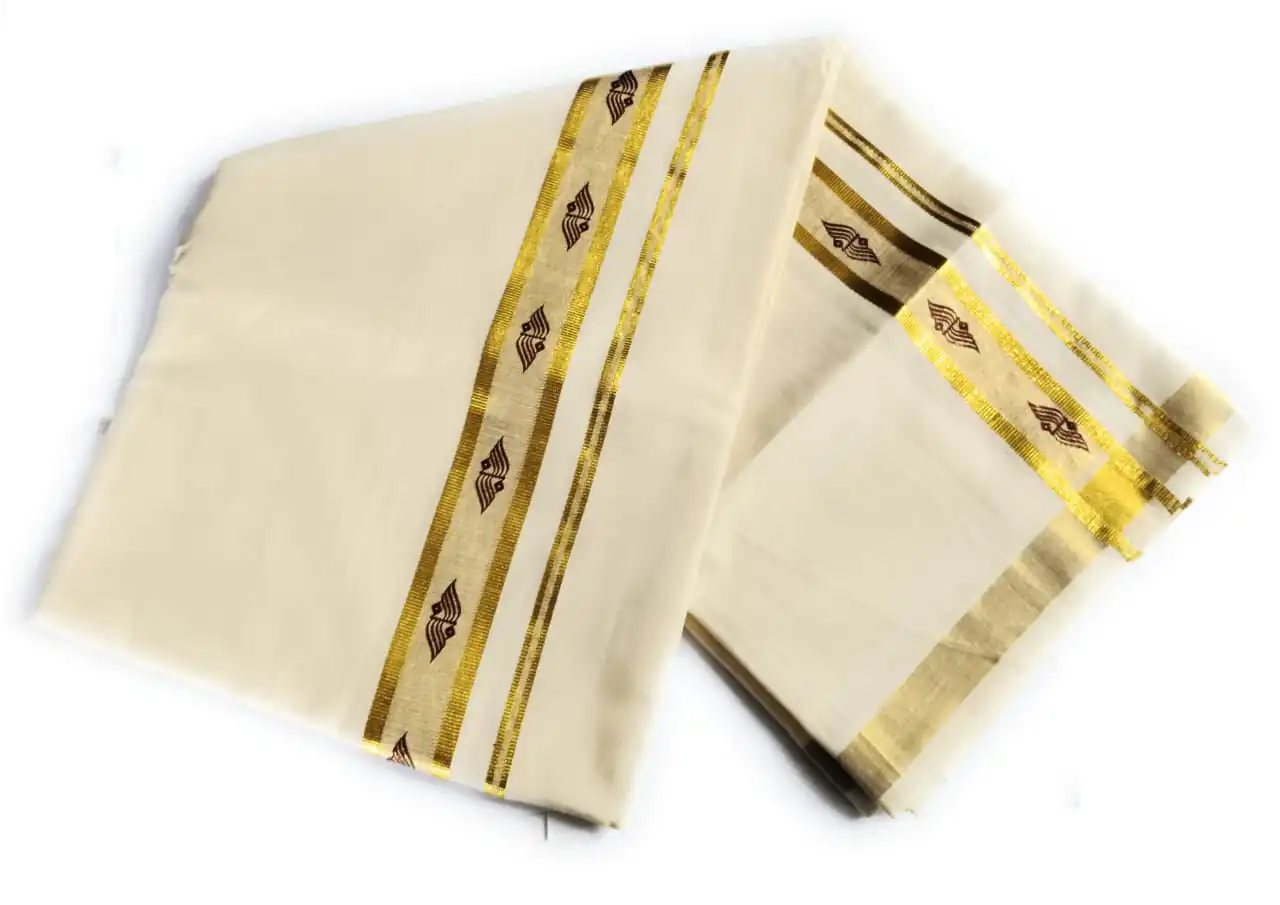 Woodloom Men Dhoti - Image 3