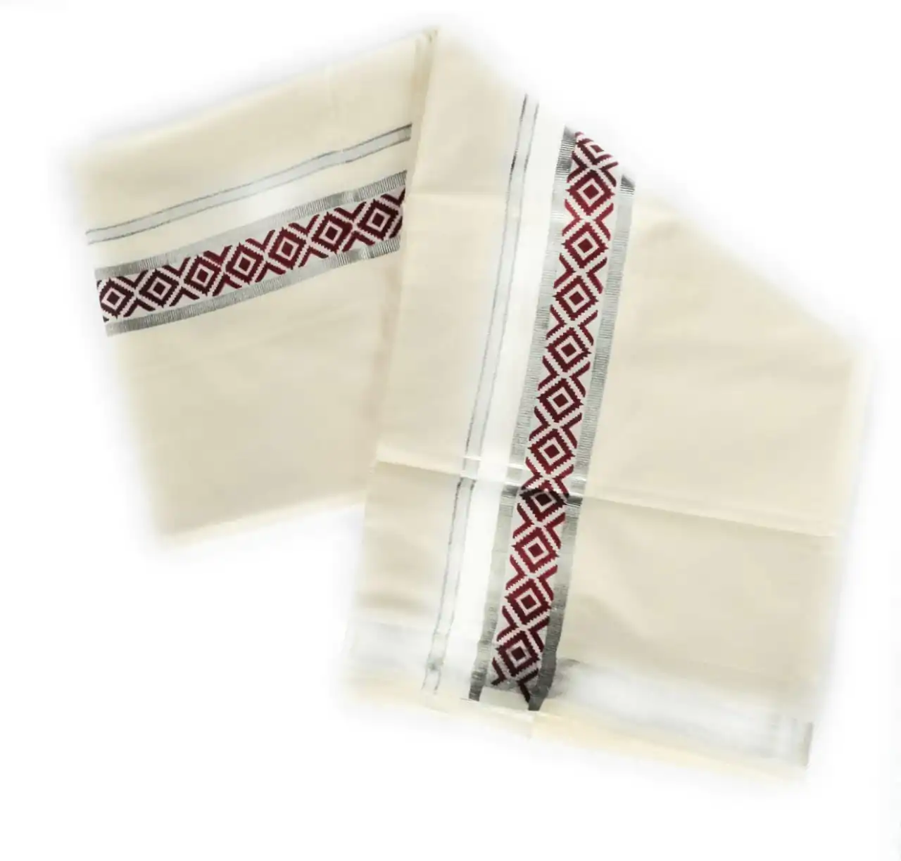 Woodloom Men Dhoti - Image 3