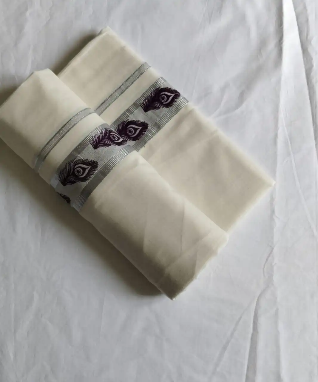 Woodloom Men Dhoti - Image 3