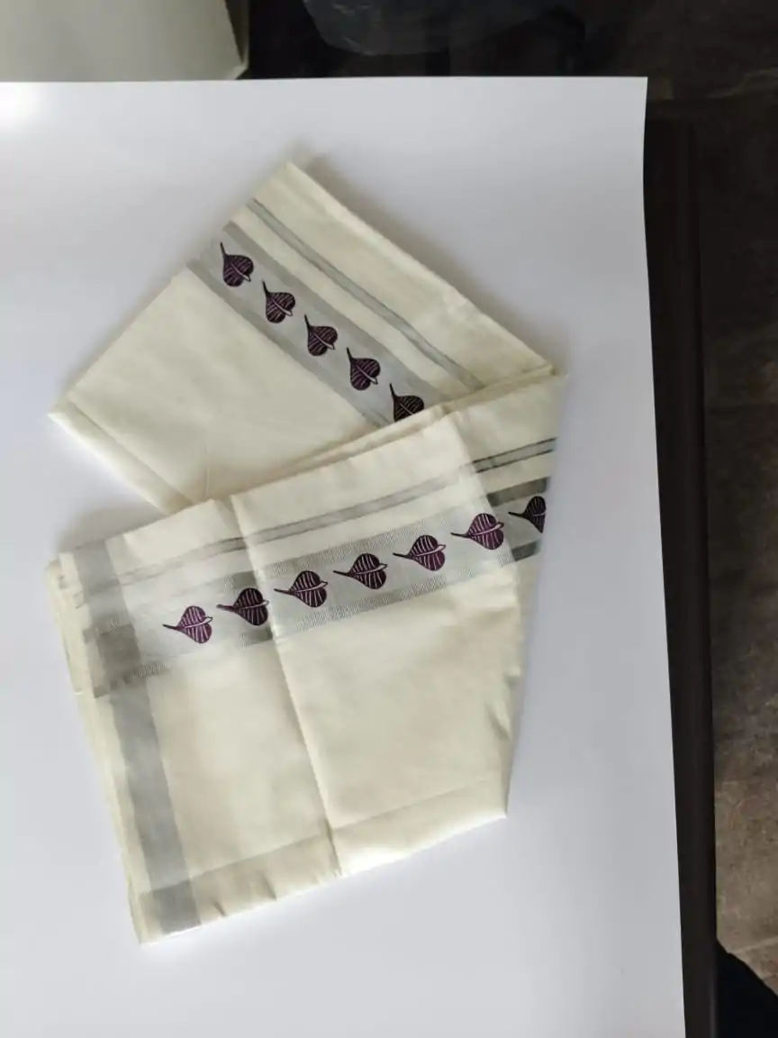 Woodloom Men Dhoti - Image 2