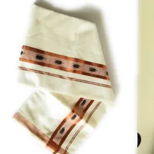 Woodloom Men Dhoti - Image 2