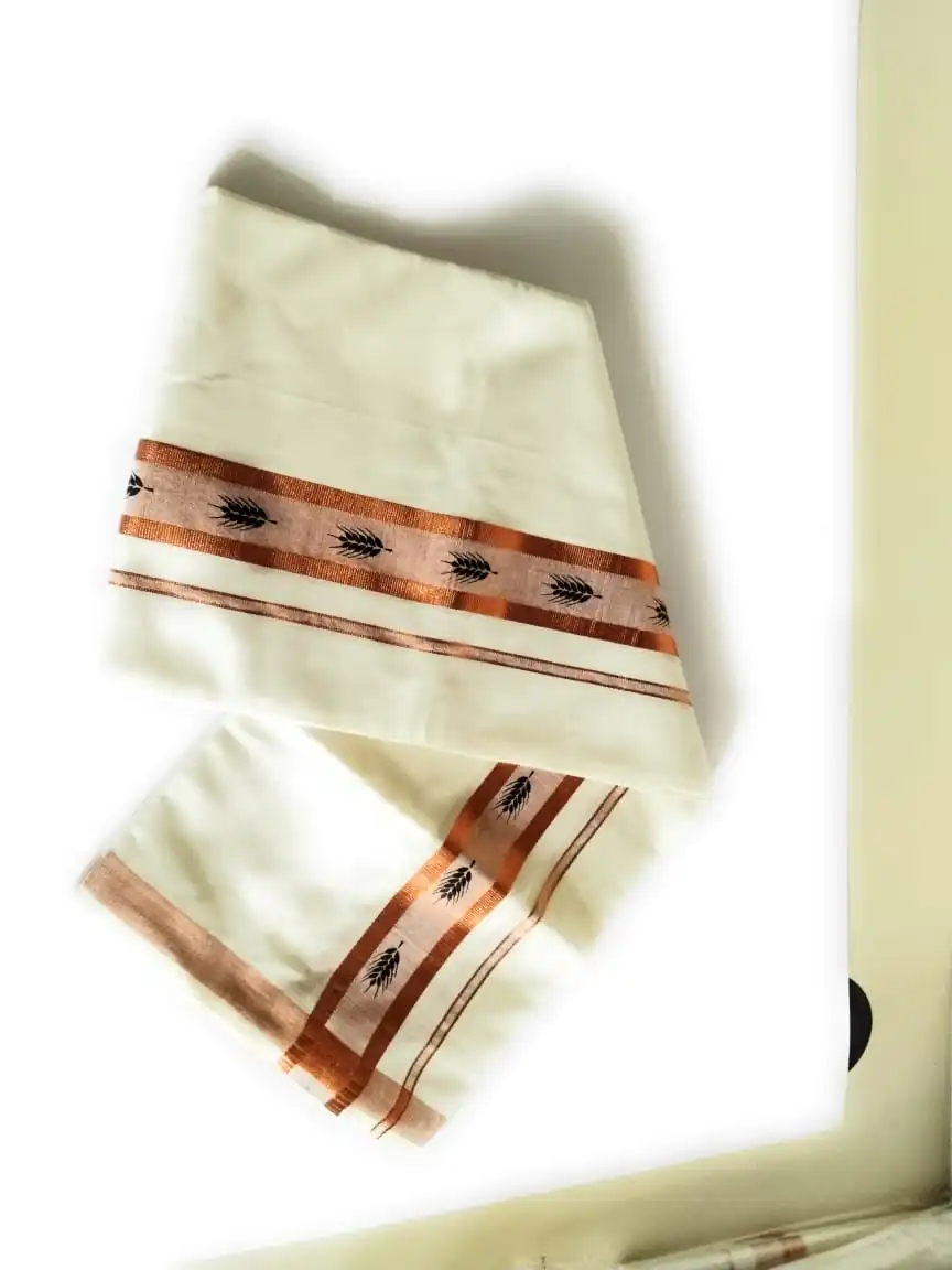 Woodloom Men Dhoti - Image 2