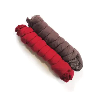 Woodloom Combo Of Dupattas For Women (Red+Brown)