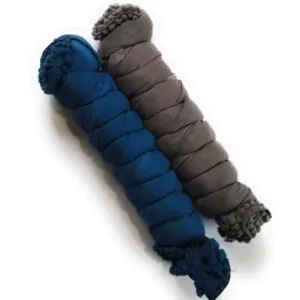 Woodloom Combo Of Dupattas For Women (Brown+Blue)