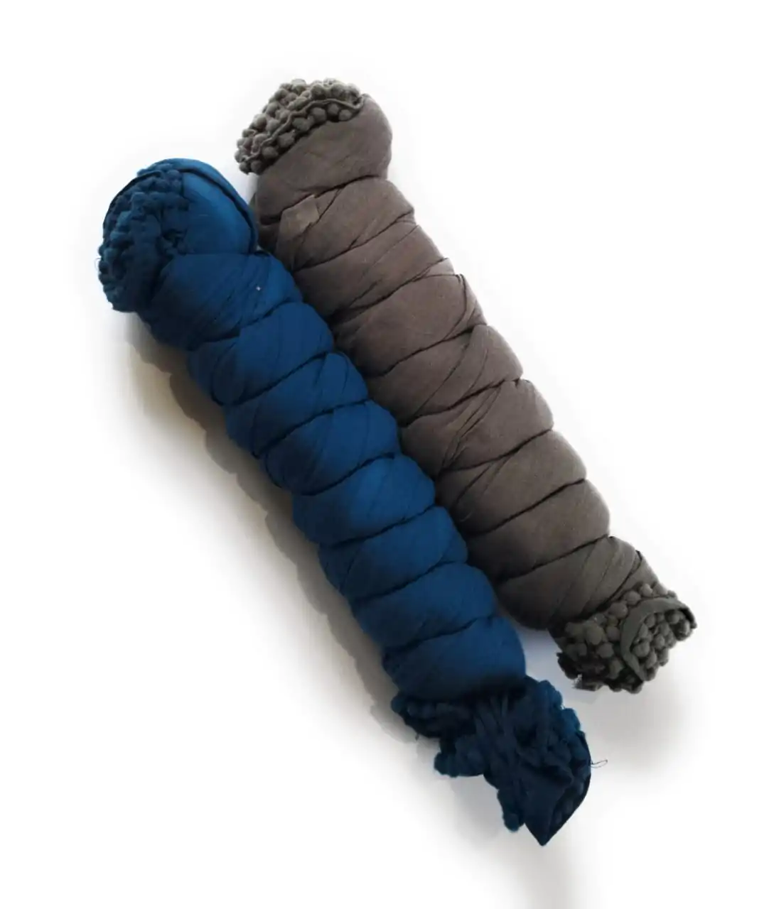 Woodloom Combo Of Dupattas For Women (Brown+Blue)