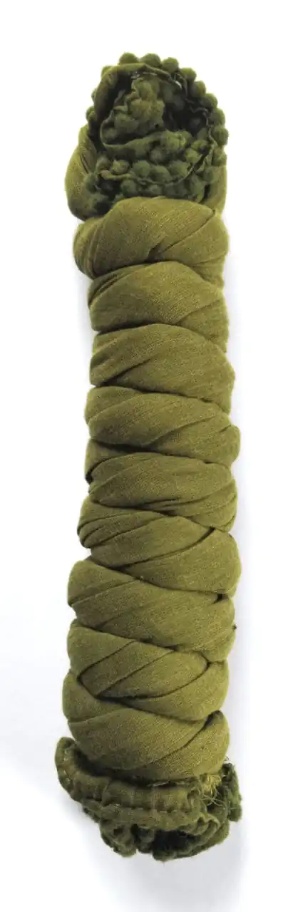 Woodloom Combo Of Dupattas For Women (Yellow+Olive Green) - Image 2