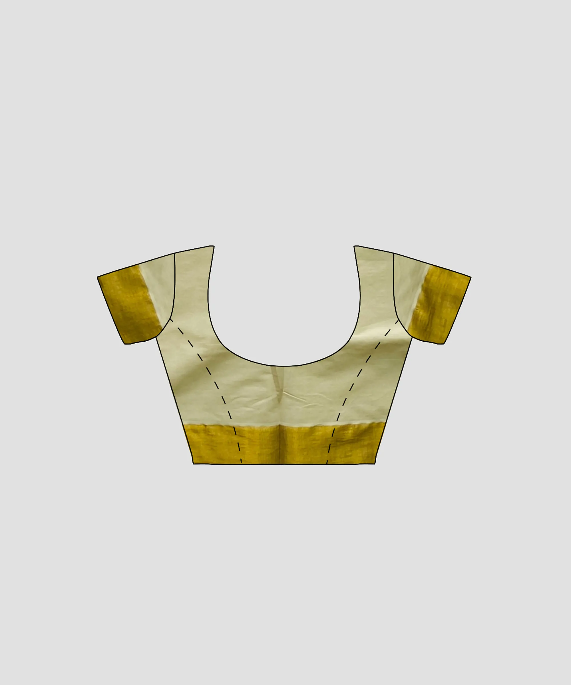 WOODLOOM HANDLOOM COTTON KERALA SAREE - Image 5