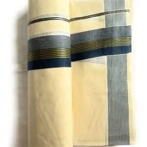 WOODLOOM HANDLOOM KASAVU MUNDU - Image 5
