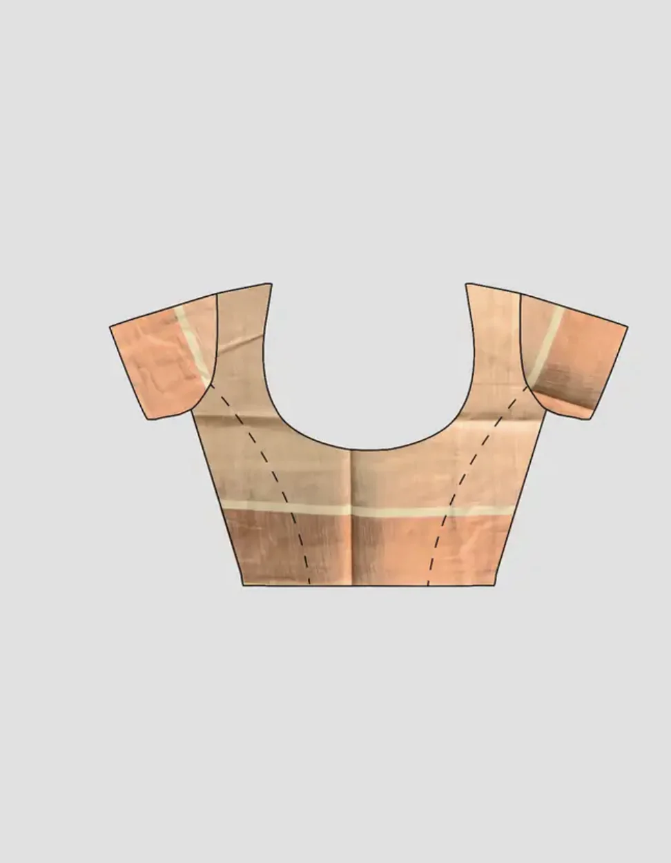 WOODLOOM HANDLOOM TISSUE KASAVU SAREE - Image 7