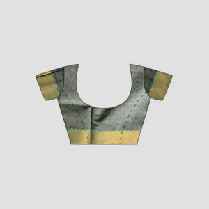 WOODLOOM HANDLOOM WOVEN POCHUMPALLY SAREE - Image 5