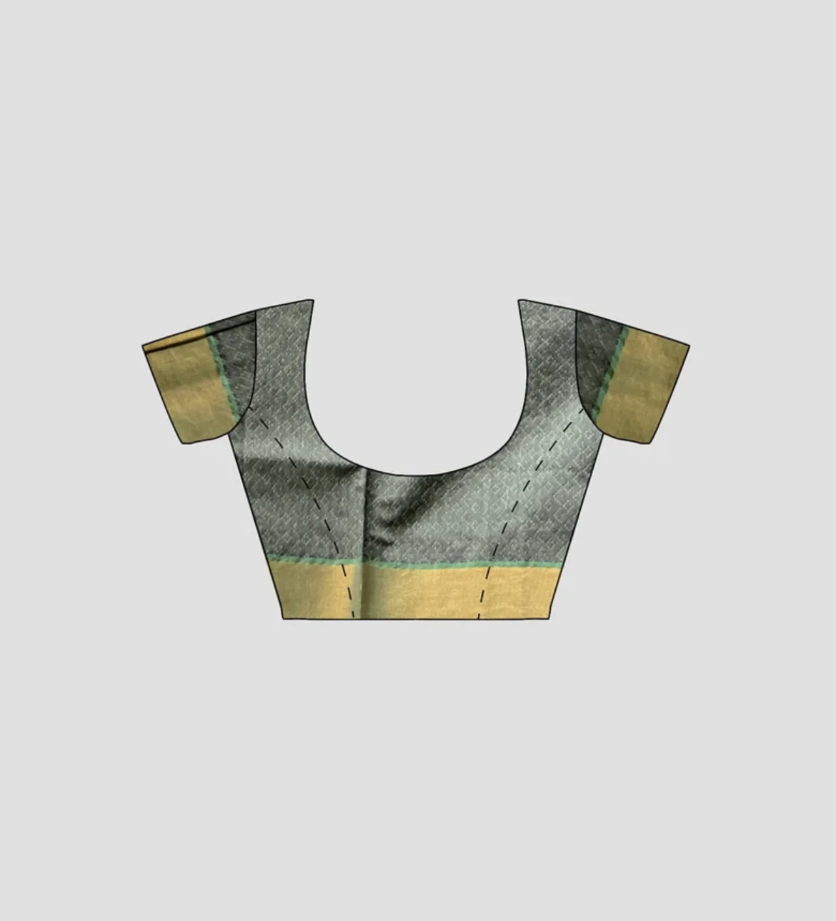 WOODLOOM HANDLOOM WOVEN POCHUMPALLY SAREE - Image 5