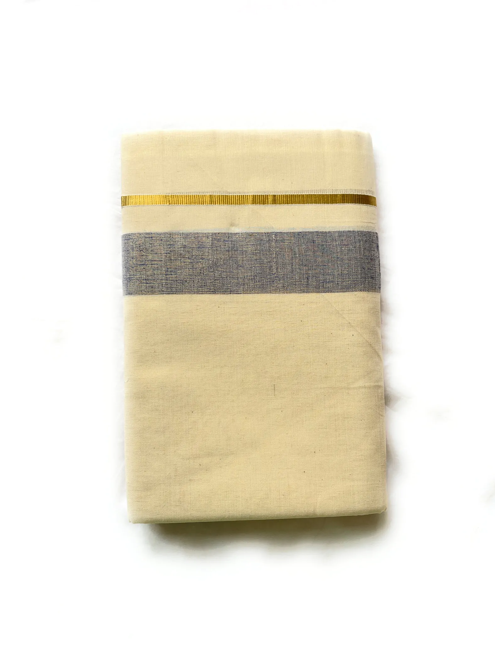 WOODLOOM HANDLOOM KASAVU MUNDU