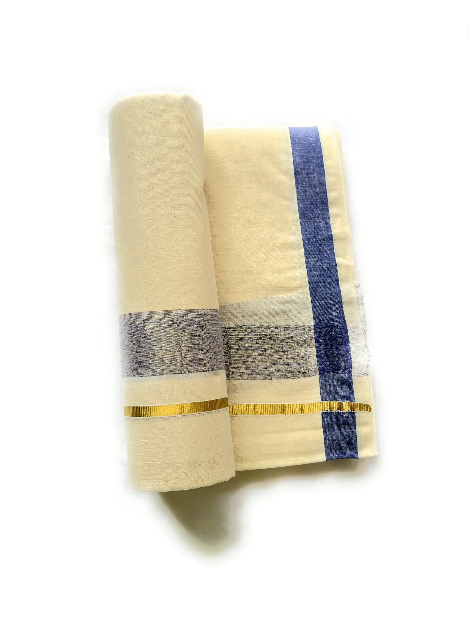 WOODLOOM HANDLOOM KASAVU MUNDU - Image 4