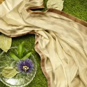 WOODLOOM HANDLOOM COTTON KERALA SAREE - Image 9