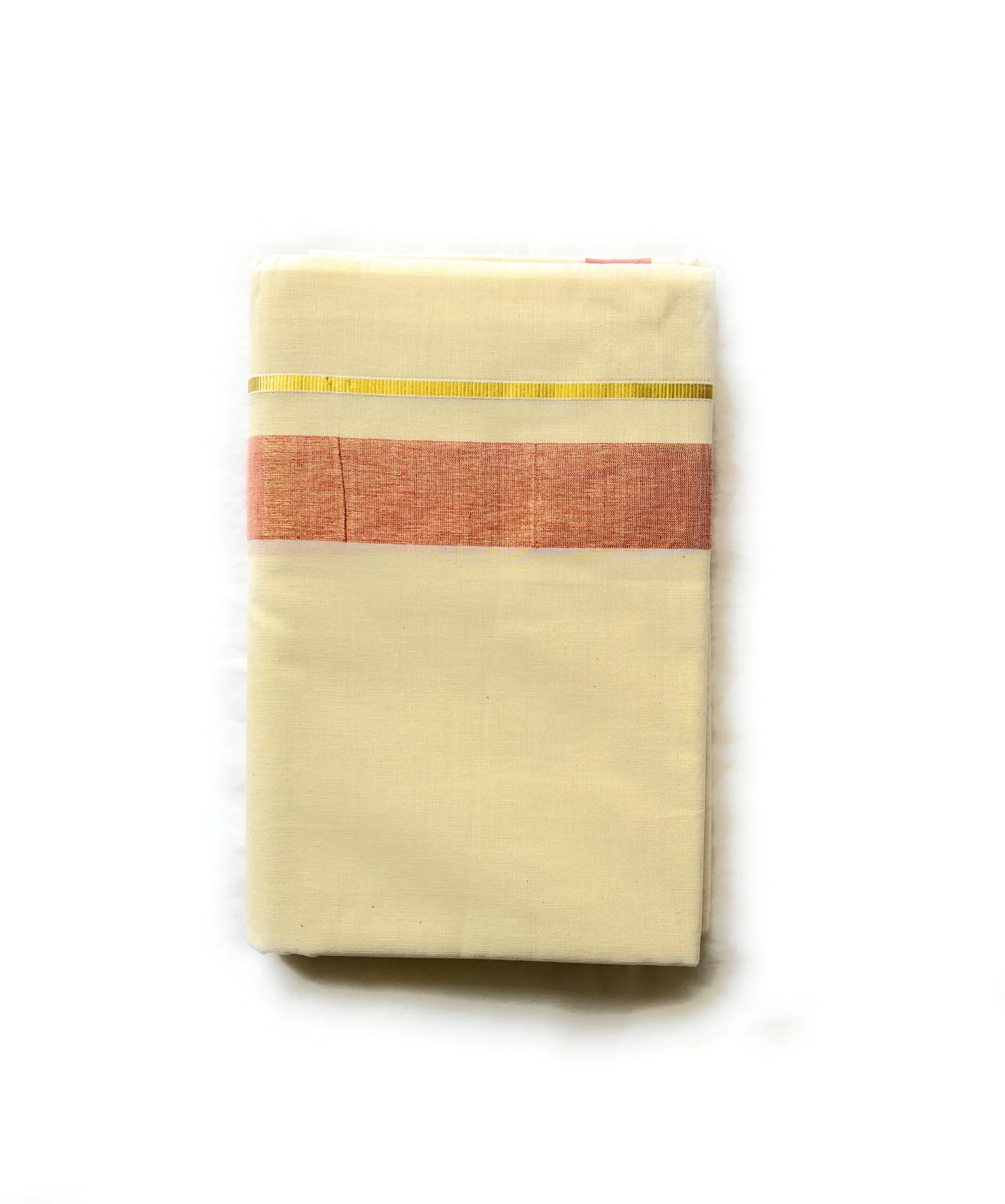 WOODLOOM HANDLOOM KASAVU DHOTHI - Image 3