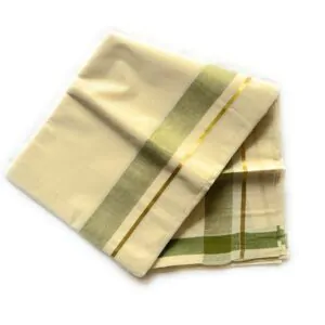 WOODLOOM HANDLOOM KASAVU DHOTHI - Image 3